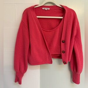 Reformation sweater and top set